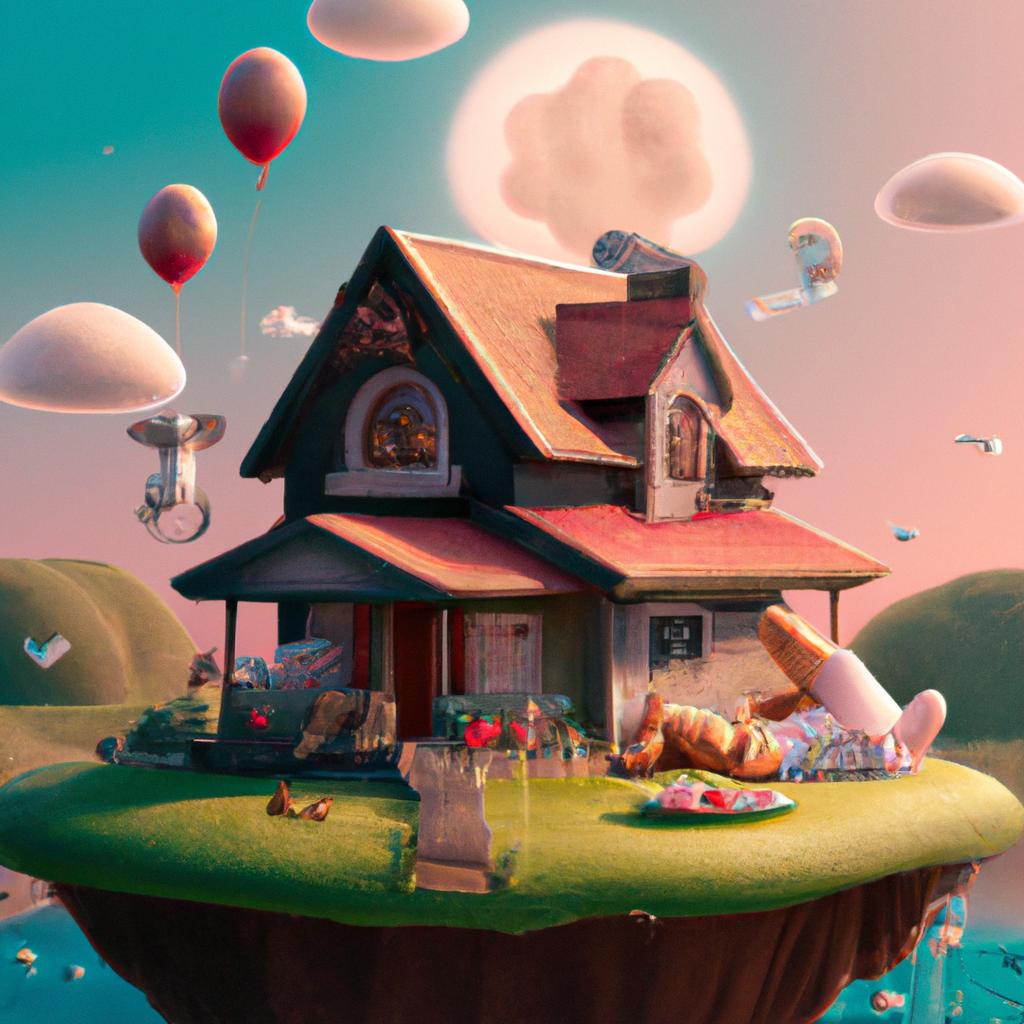 sonhar com casa torta3