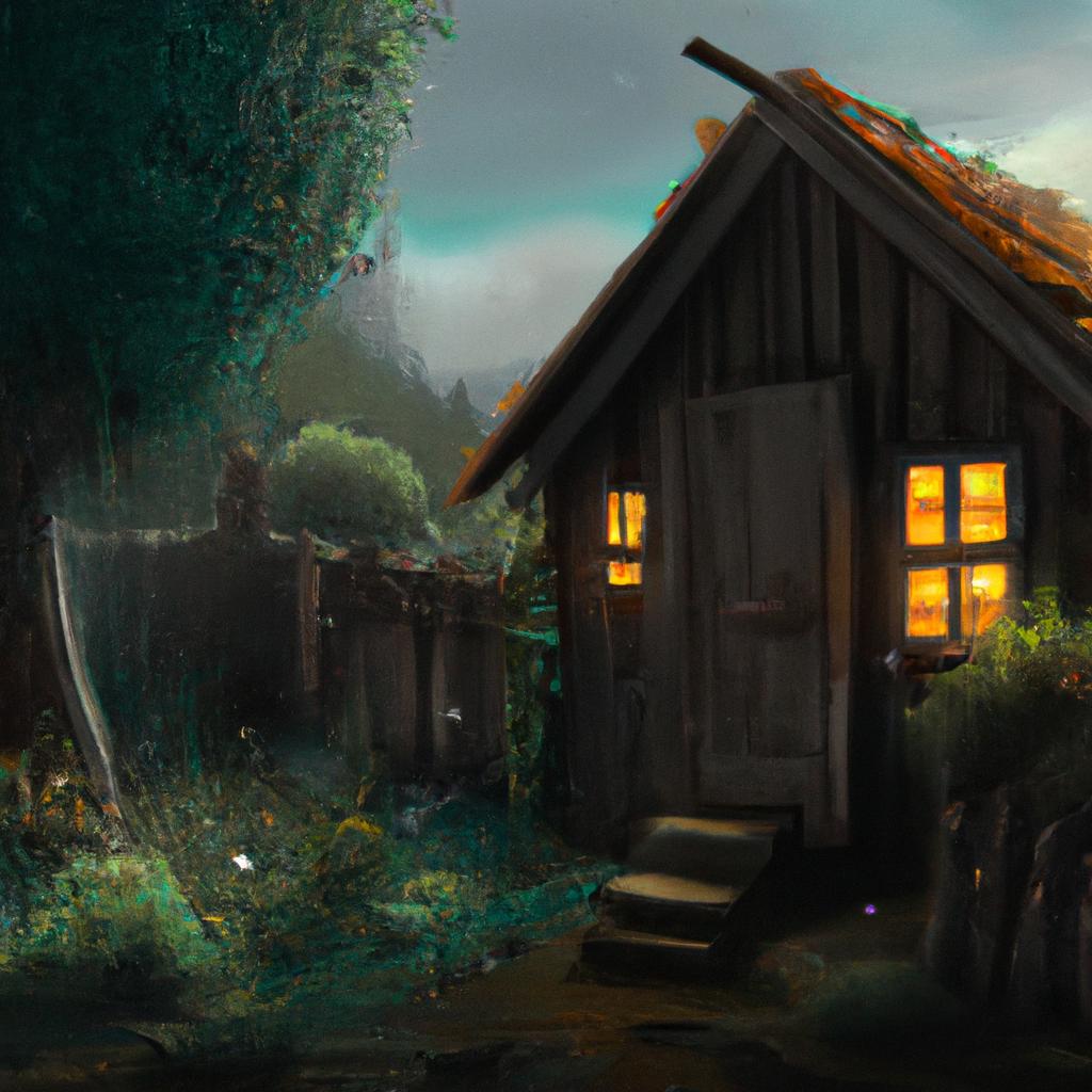 Imagem de capa do post Descubra o Significado de Sonhar com Casa Velha de Madeira! com um desenho digital