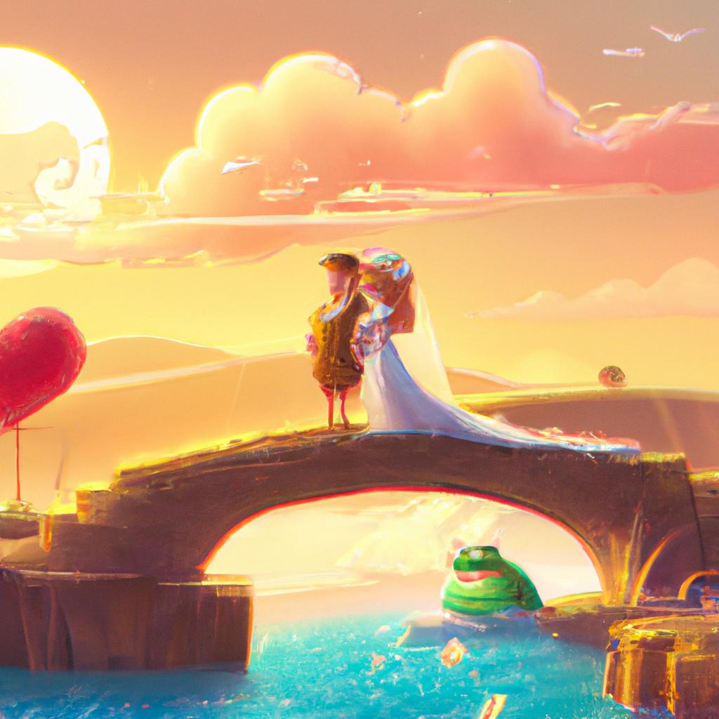 Imagem de capa do post "Descubra o Significado de Sonhar com Casamento no Jogo do Bicho!" com um desenho digital