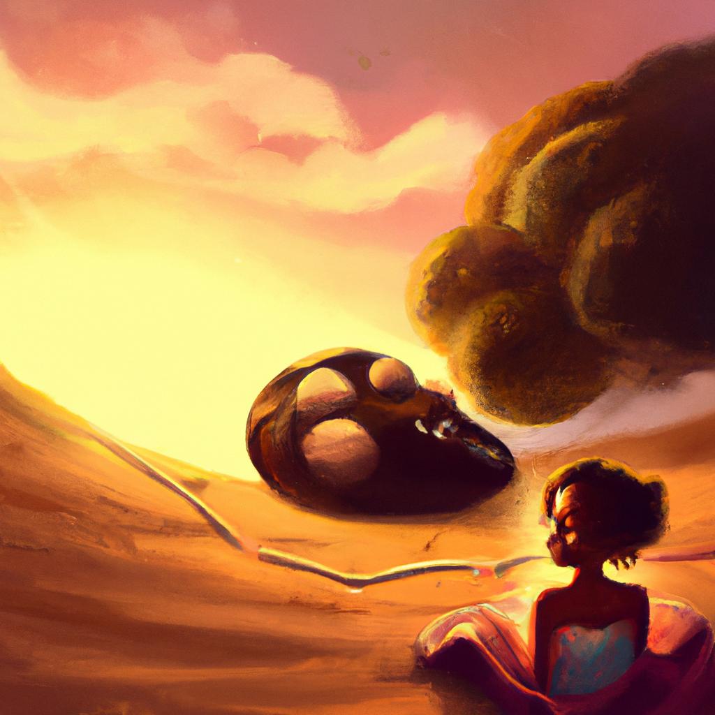 Imagem de capa do post "Descubra o Significado de Sonhar com Castanha de Caju!" com um desenho digital