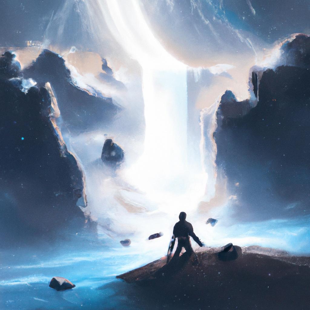 Imagem de capa do post "Descubra o Significado de Sonhar com Catastrofe!" com um desenho digital