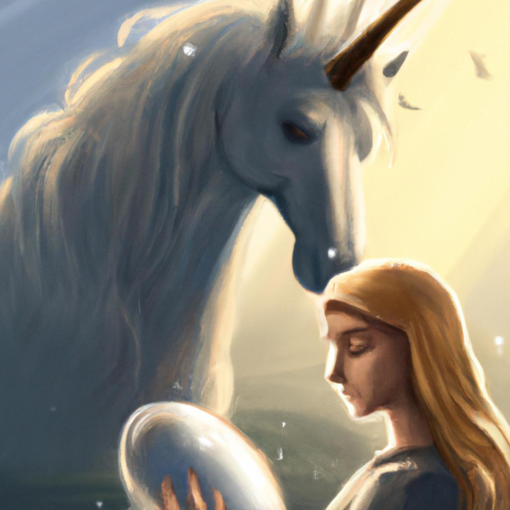 Imagem de capa do post "Descubra o Significado de Sonhar com Cavalo Branco e Receba sua Sorte!" com um desenho digital