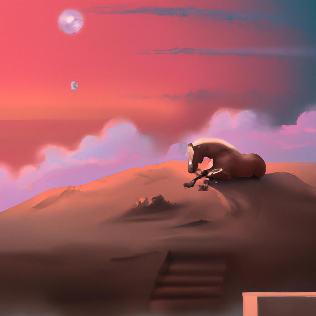 Imagem de capa do post "Descubra o Significado de "Sonhar com Cavalo Marrom Morto"! com um desenho digital