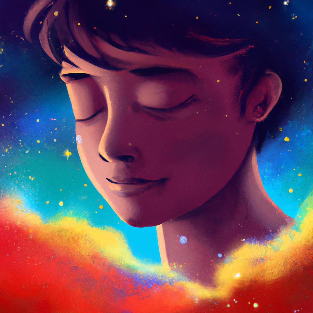 Imagem de capa do post "Descubra o que Significa Sonhar com Ceu Cheio de Estrelas!" com um desenho digital