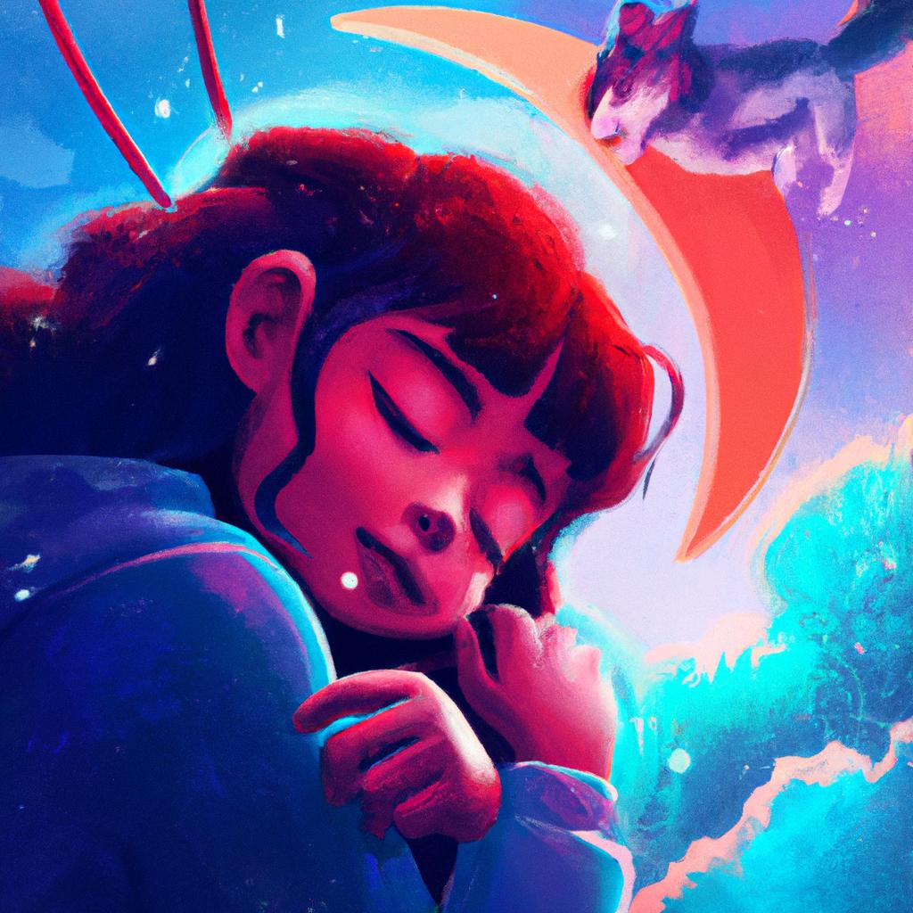 Imagem de capa do post "Descubra o Significado de Sonhar com Chichi!" com um desenho digital