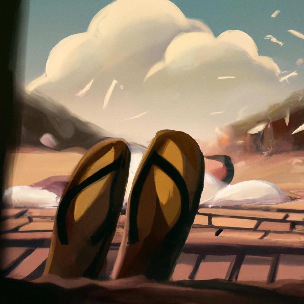 Imagem de capa do post Descubra o que Significa Sonhar com Chinelo Quebrando com um desenho digital