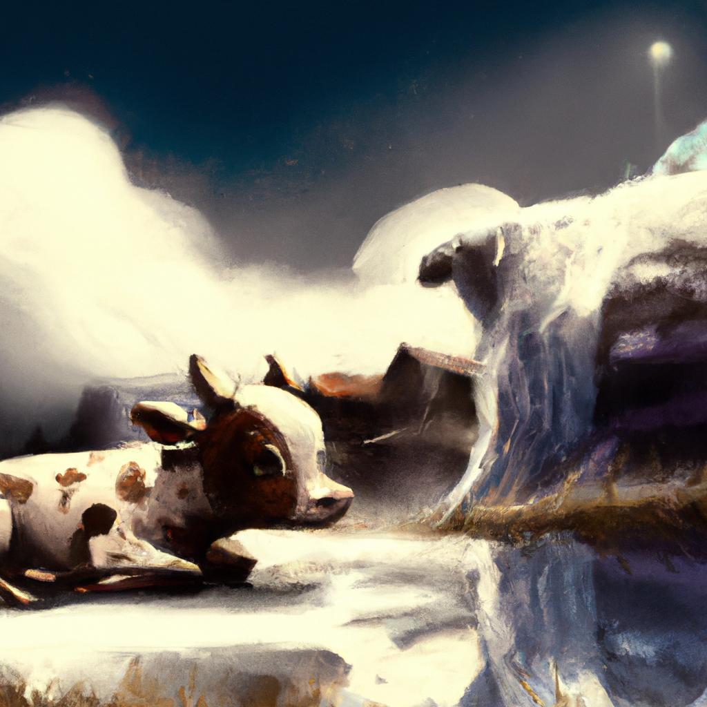 Imagem de capa do post "Descubra o Significado de Sonhar com Chocalho de Vaca!" com um desenho digital