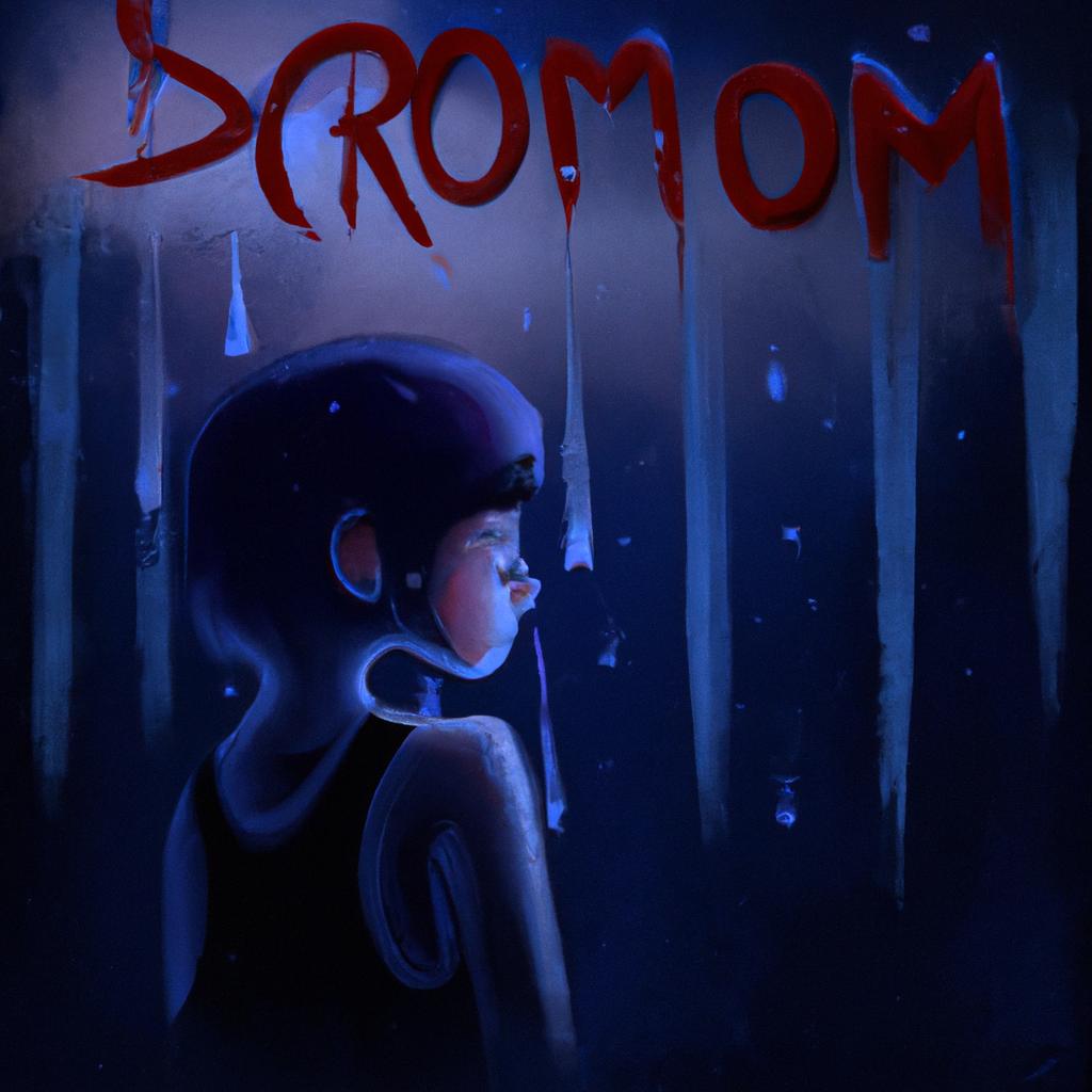 Imagem de capa do post "Descubra o Que Significa Sonhar com Choro!" com um desenho digital