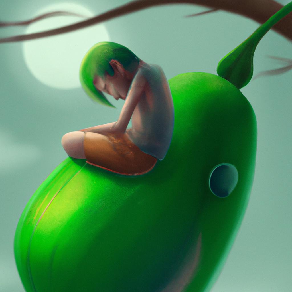 sonhar com chuchu verde no pe4