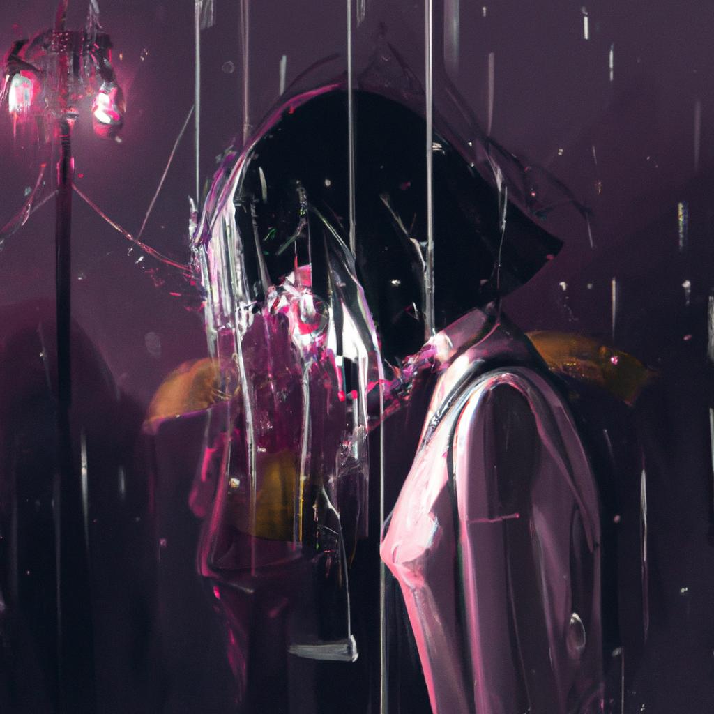 Imagem de capa do post "Descubra o Que Significa Sonhar com Chuva e Raios!" com um desenho digital