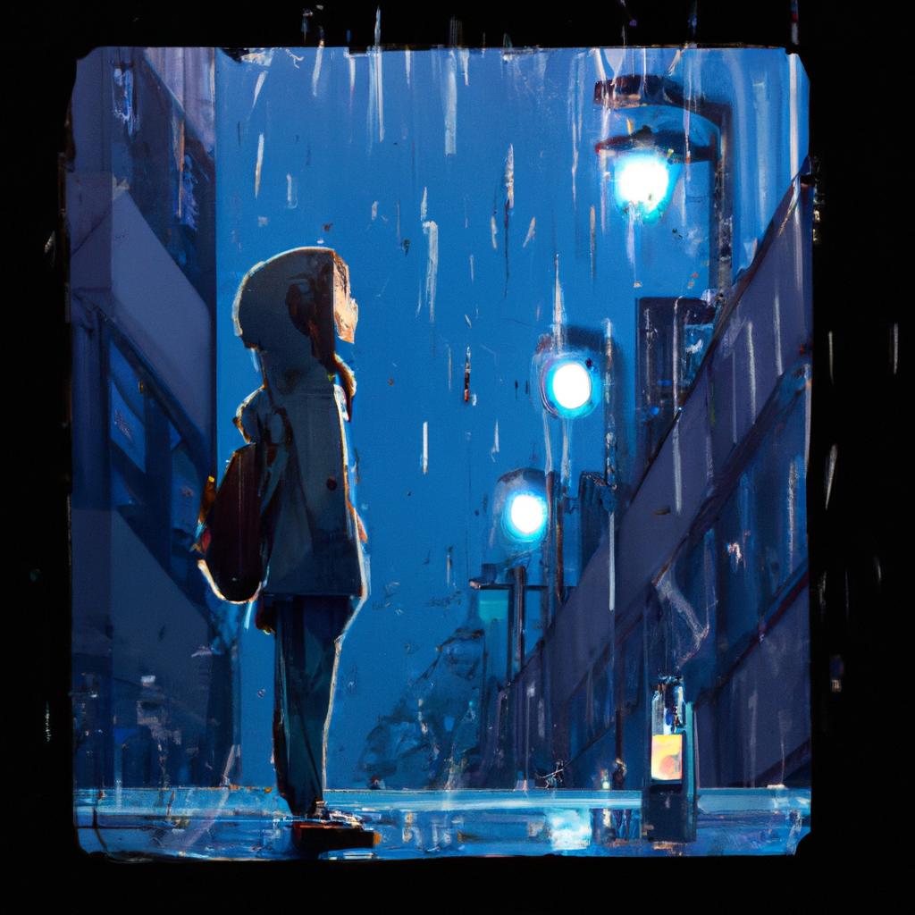 Imagem de capa do post "Sonhar com Chuva: Descubra o Significado Oculto!" com um desenho digital