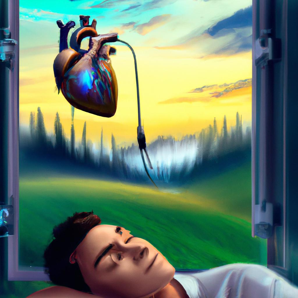 Imagem de capa do post "Cirurgia no Coração: Descubra o Significado dos Seus Sonhos!" com um desenho digital