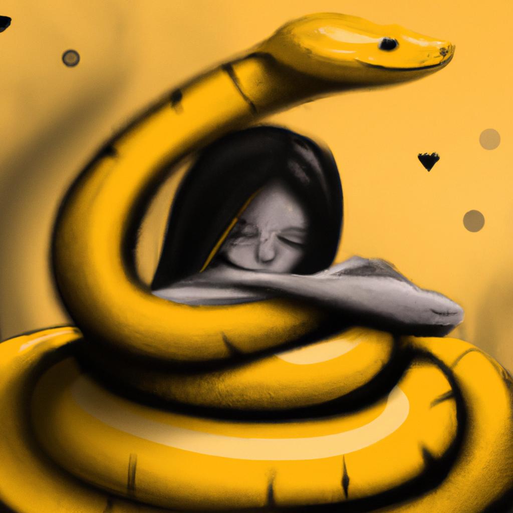 sonhar com cobra amarela calma2