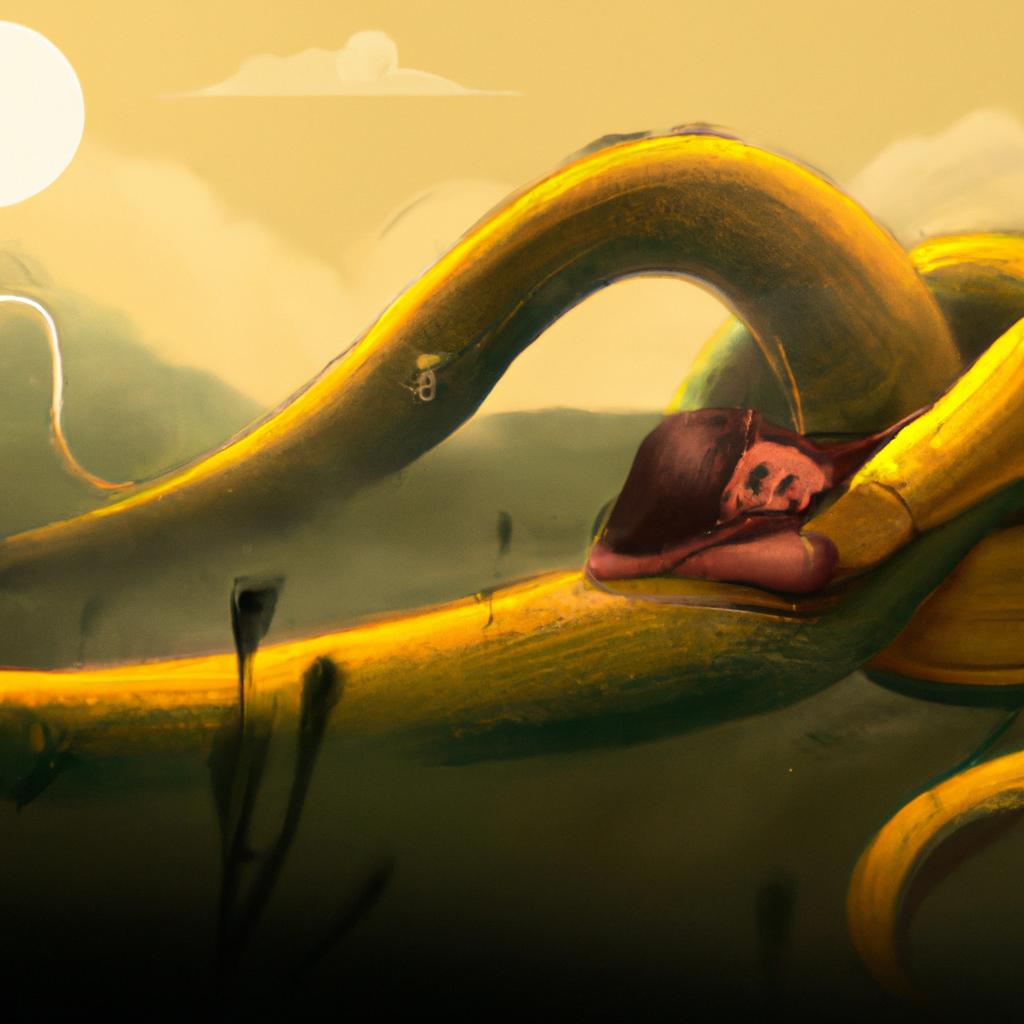 sonhar com cobra amarela livro dos sonhos2