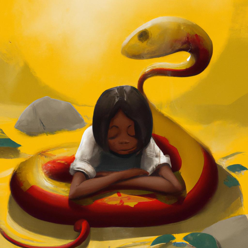 sonhar com cobra amarela livro dos sonhos3