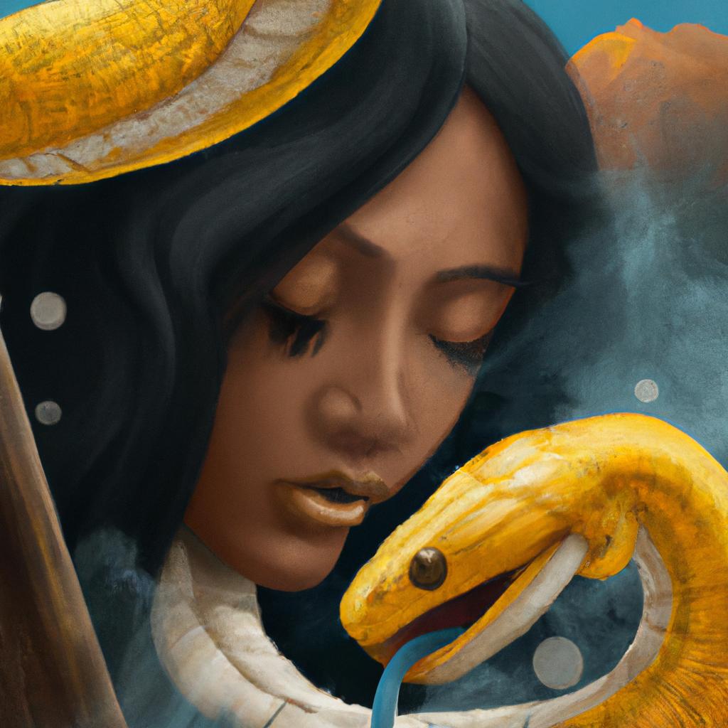 sonhar com cobra amarela picando outra pessoa2