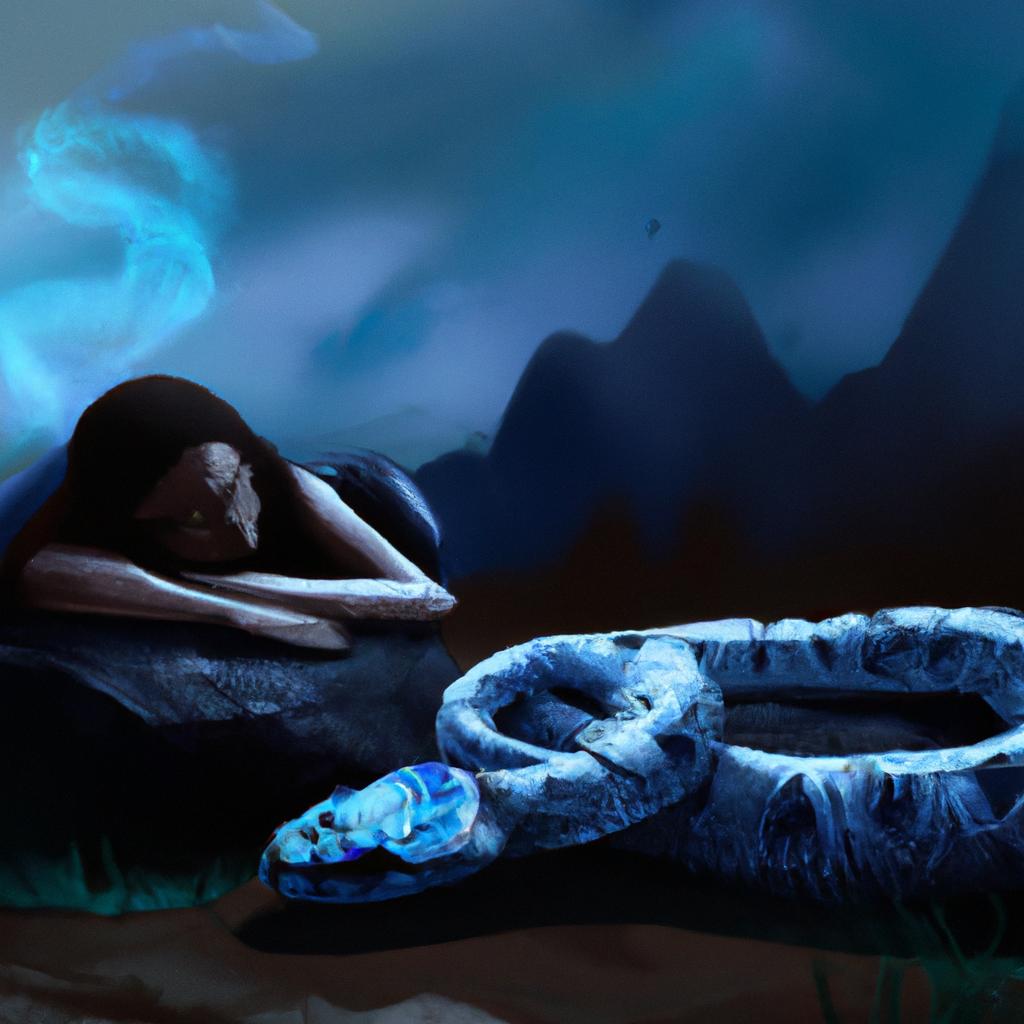 O que Significa Sonhar com Cobra Azul Claro? Descubra! 4 sonhar com cobra azul claro2