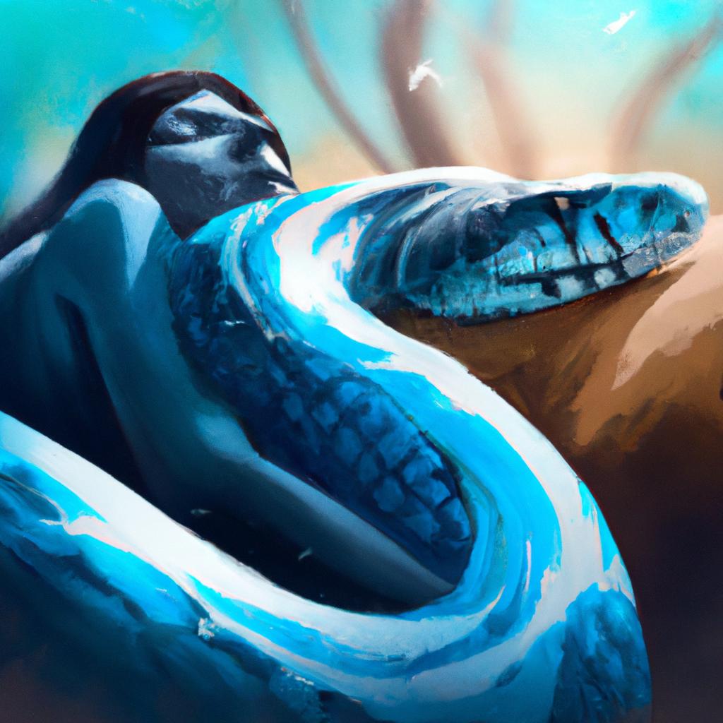 O que Significa Sonhar com Cobra Azul Claro? Descubra! 2 sonhar com cobra azul claro4