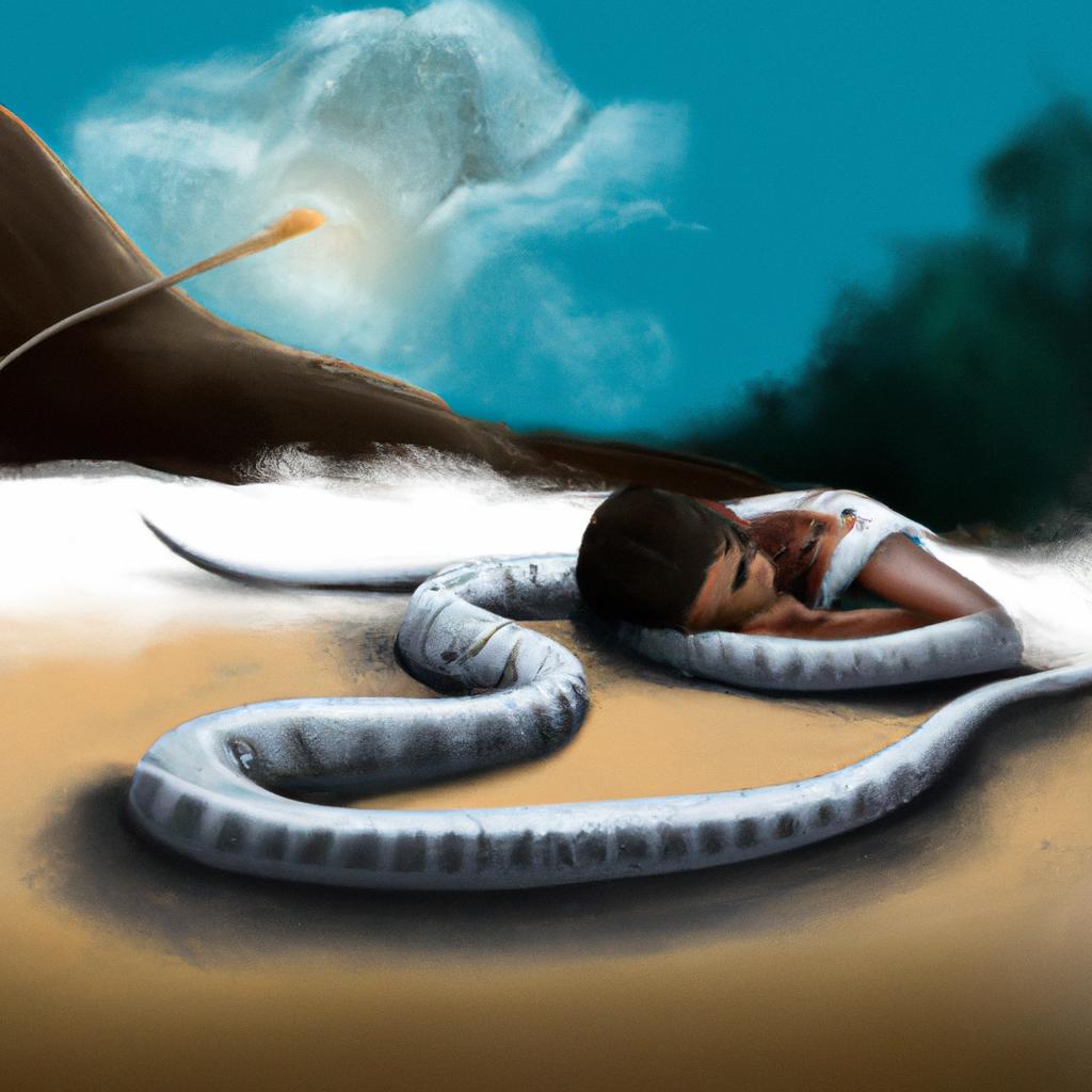 sonhar com cobra branca atacando4