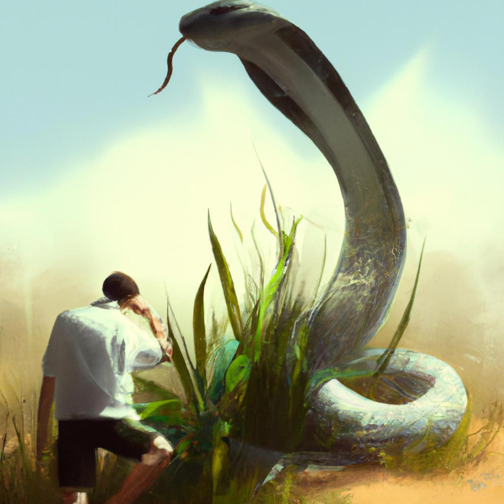 sonhar com cobra branca gigante2