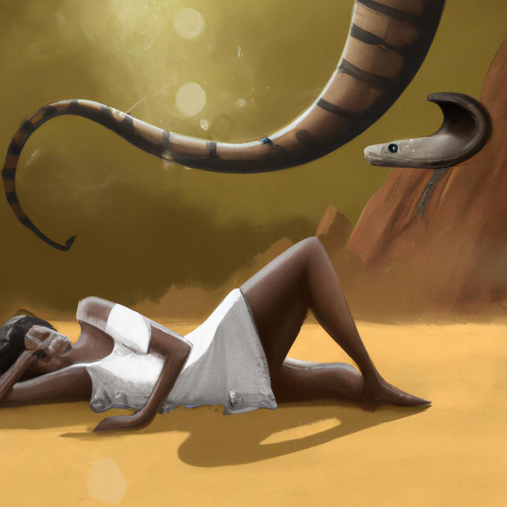 sonhar com cobra com pernas4