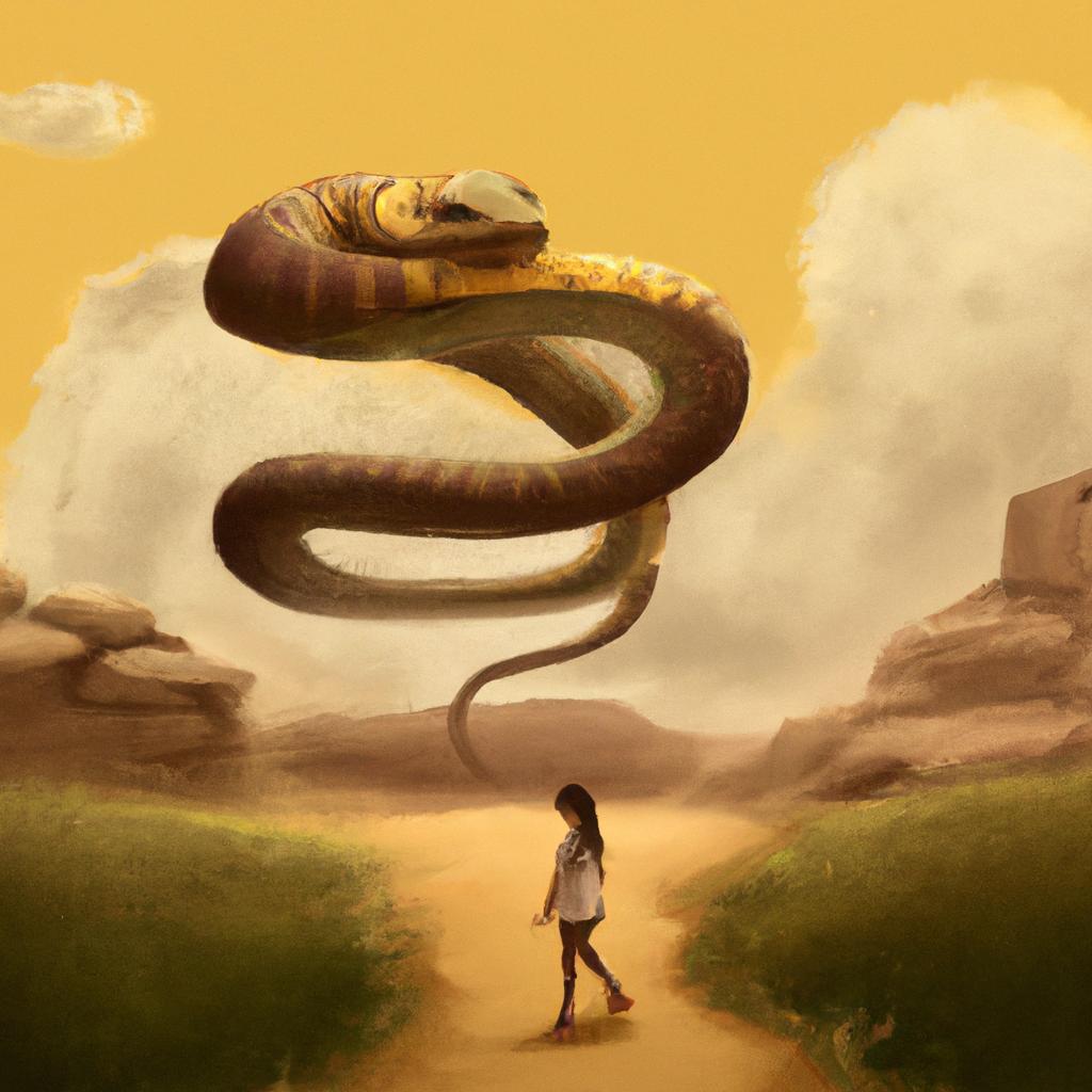 sonhar com cobra correndo4