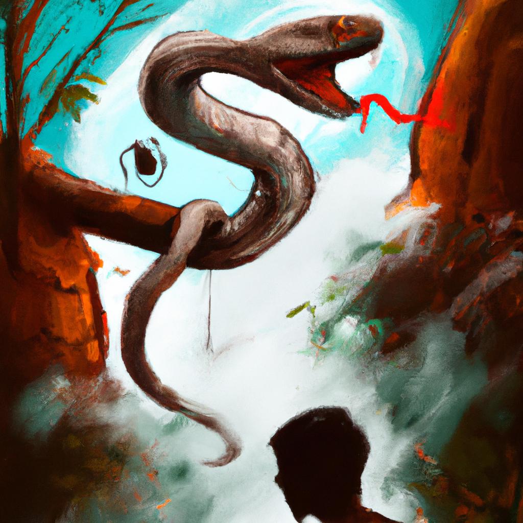 sonhar com cobra mordendo a gente2