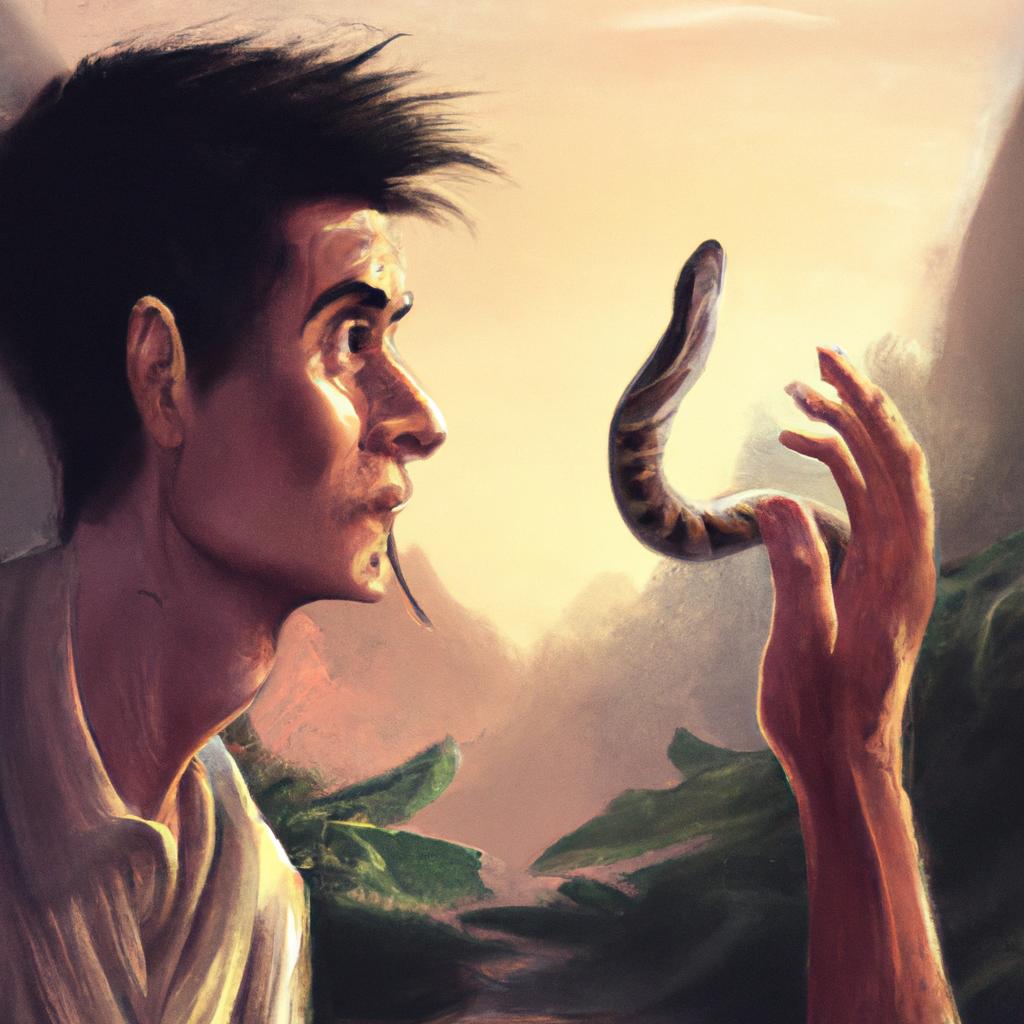 sonhar com cobra mordendo o dedo4