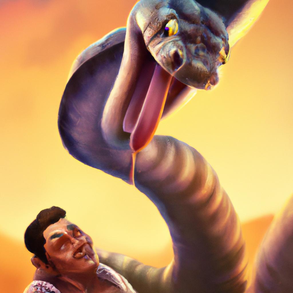 sonhar com cobra mordendo uma pessoa4