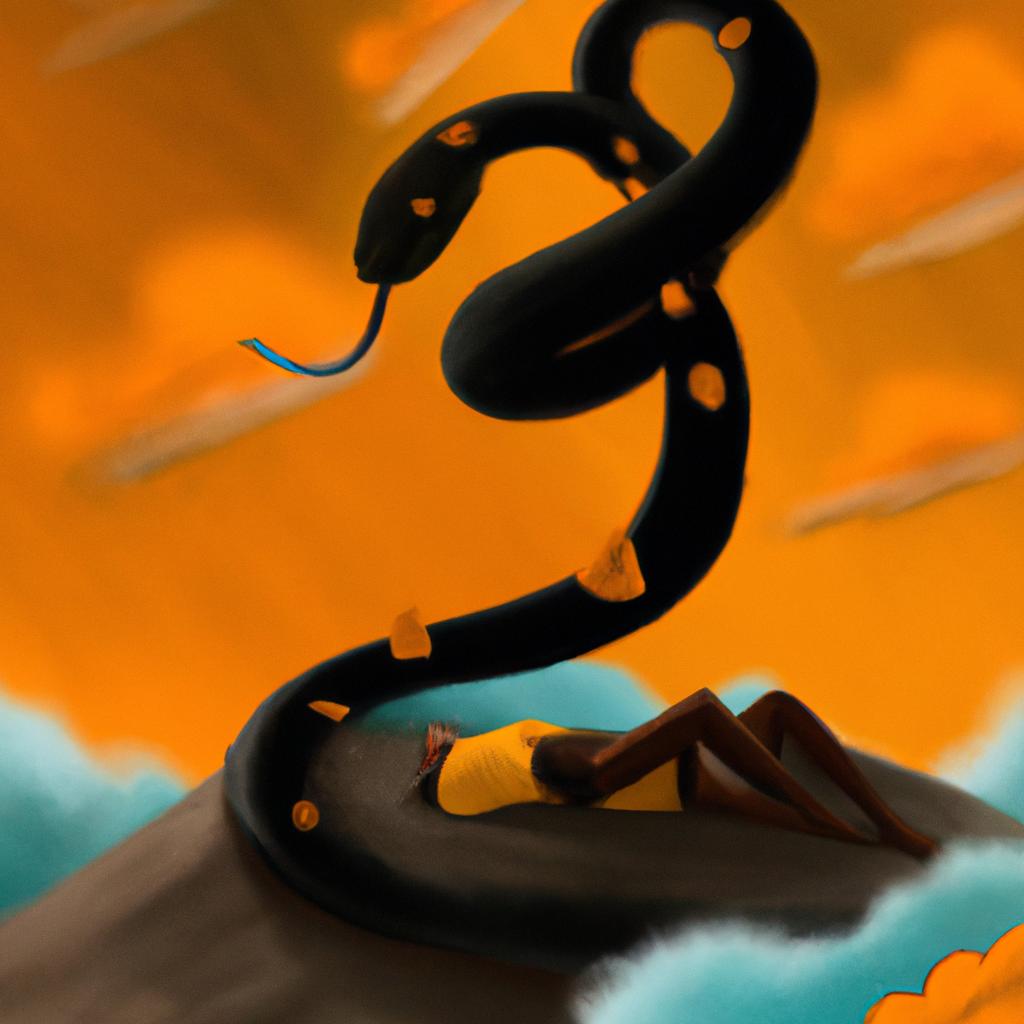 O Significado Por Trás do Sonho com Cobra Preta e Laranja 3 sonhar com cobra preta e laranja3
