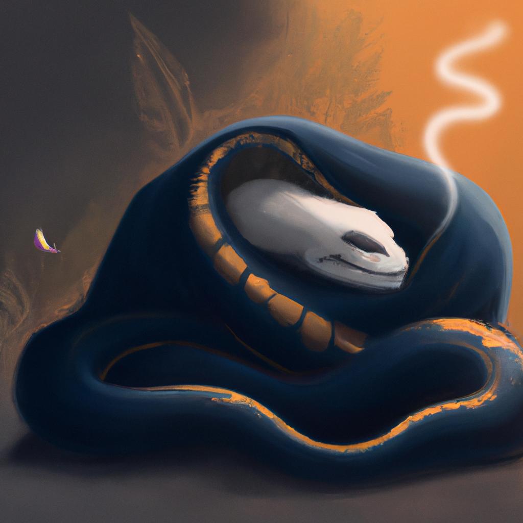 Descubra o Significado do Sonho com Cobra Preta Enrolada! 4 sonhar com cobra preta enrolada2