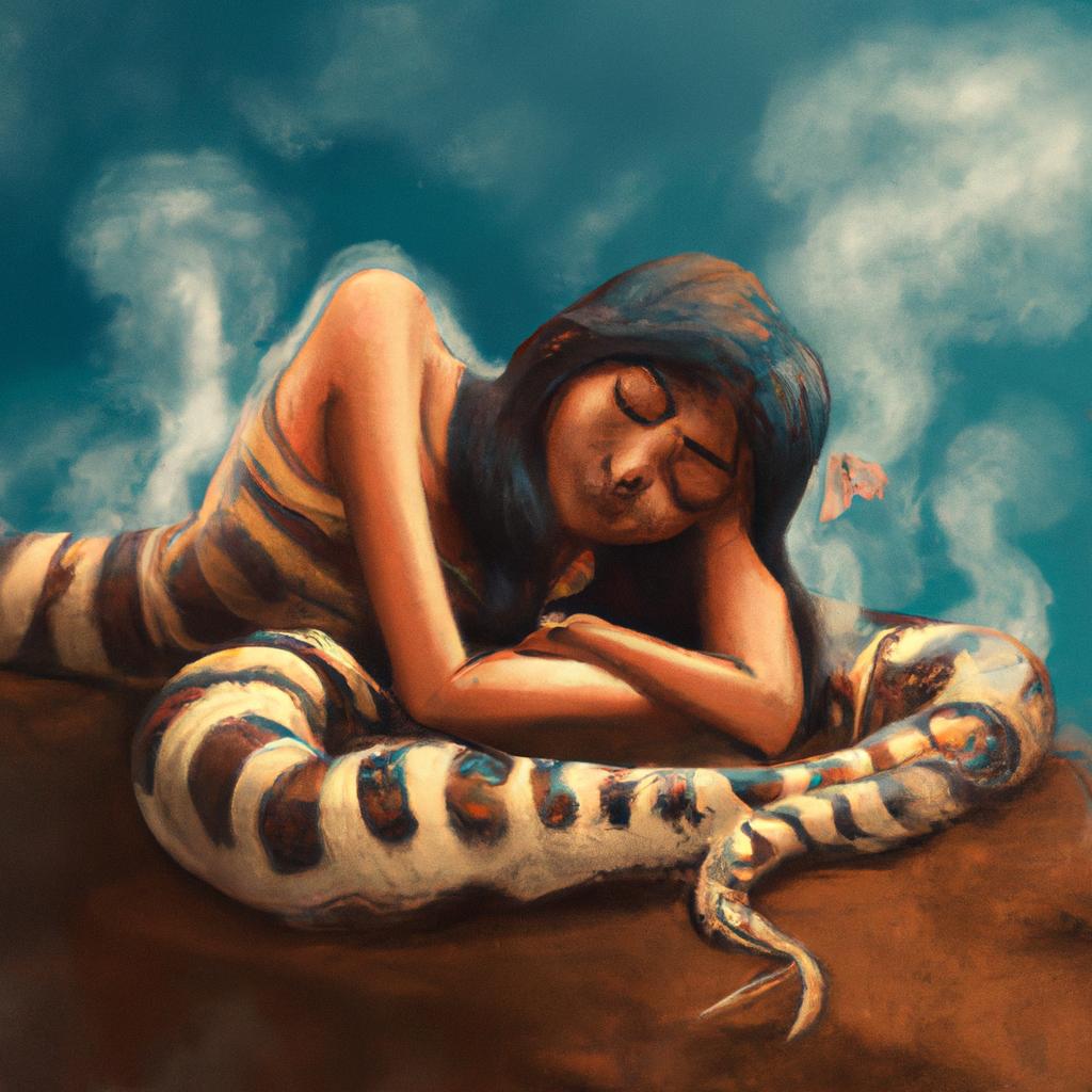sonhar com cobra queimada3
