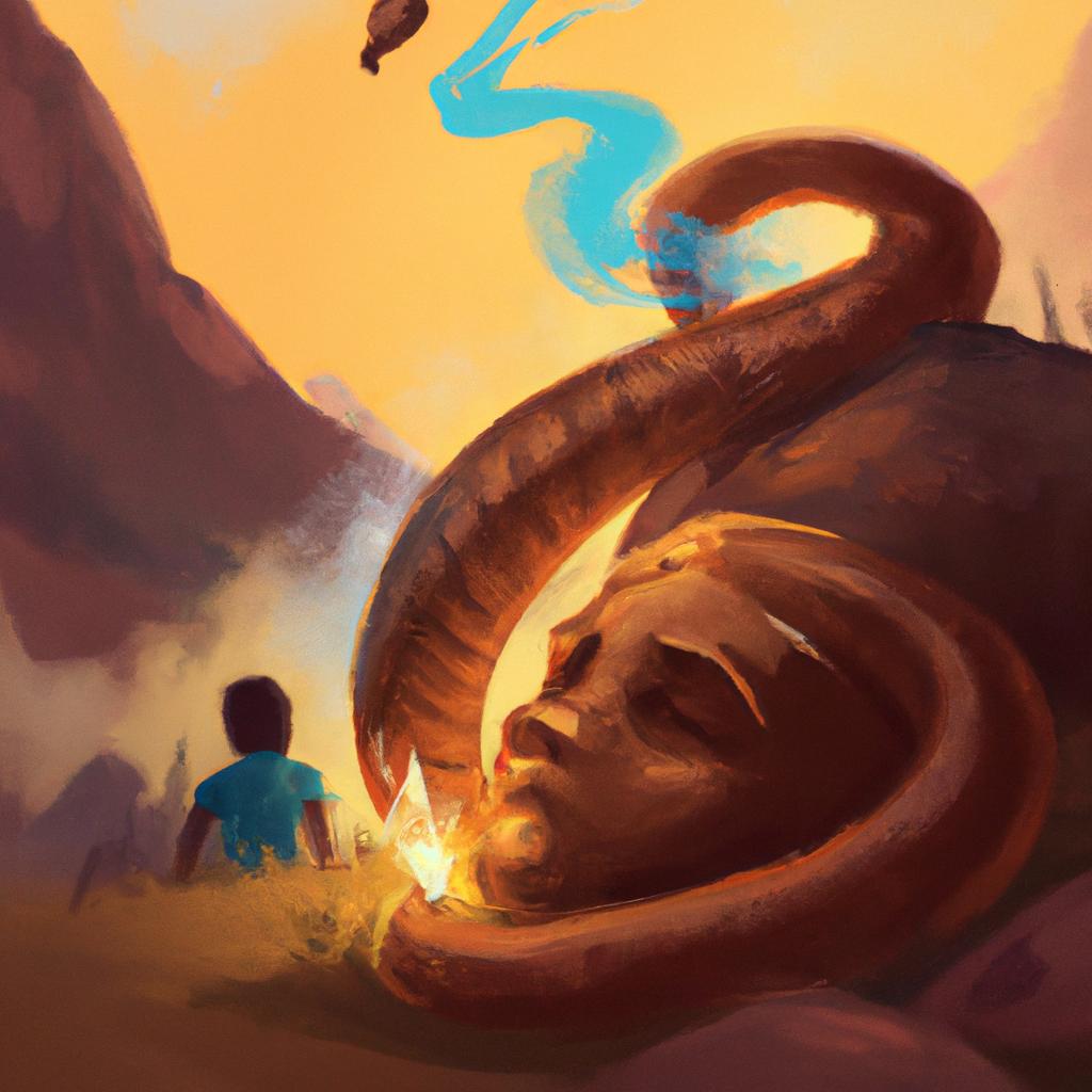sonhar com cobra queimada4