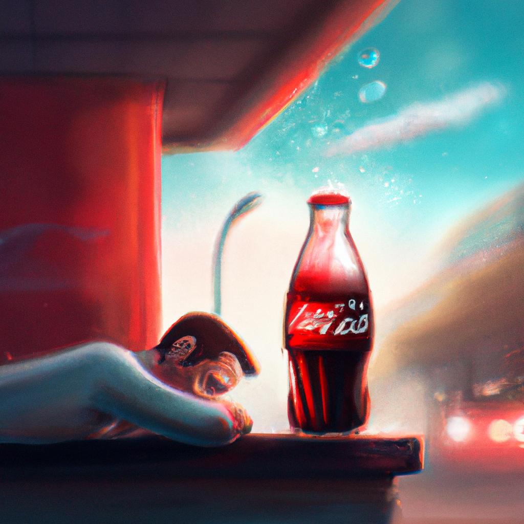 Imagem de capa do post Sonhar com Coca-Cola: Descubra seu Significado! com um desenho digital