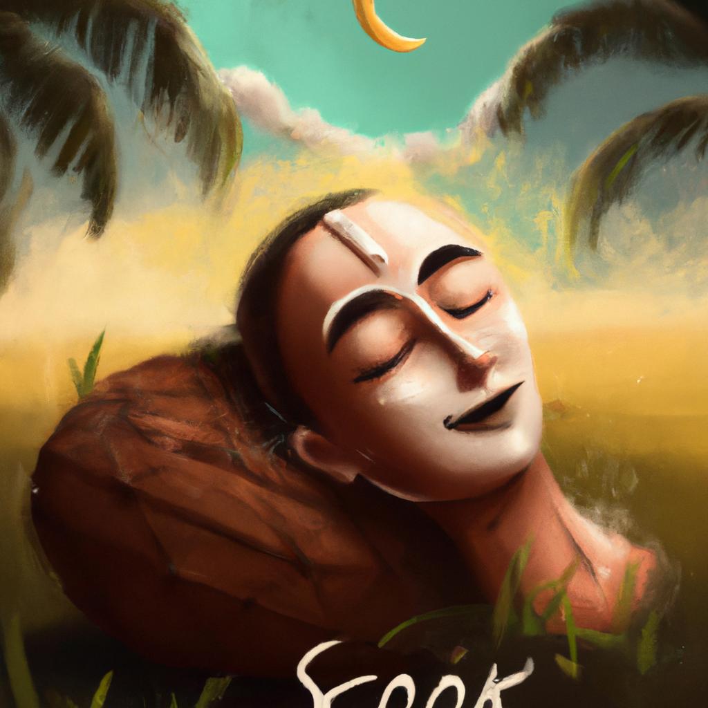 Imagem de capa do post "Descubra o Significado de Sonhar com Coco Seco!" com um desenho digital