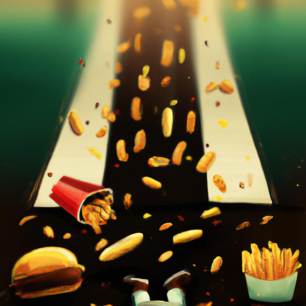 sonhar com comida caindo no chao3