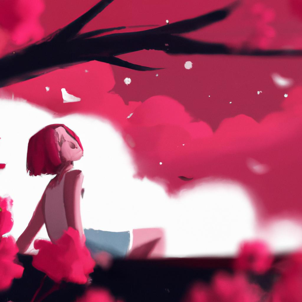 Imagem de capa do post "Sonhar com Cor Rosa: Descubra o significado desse sonho!" com um desenho digital