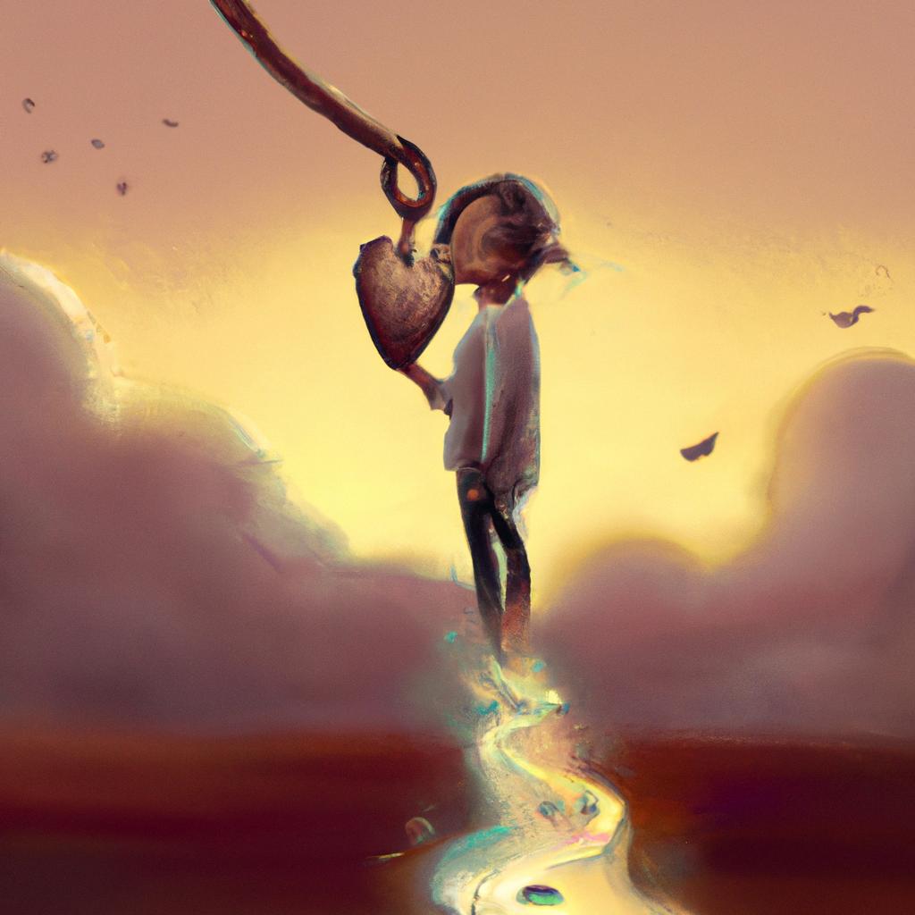 Imagem de capa do post "Descubra o Significado de Sonhar com Cordão: Revelações Chocantes!" com um desenho digital