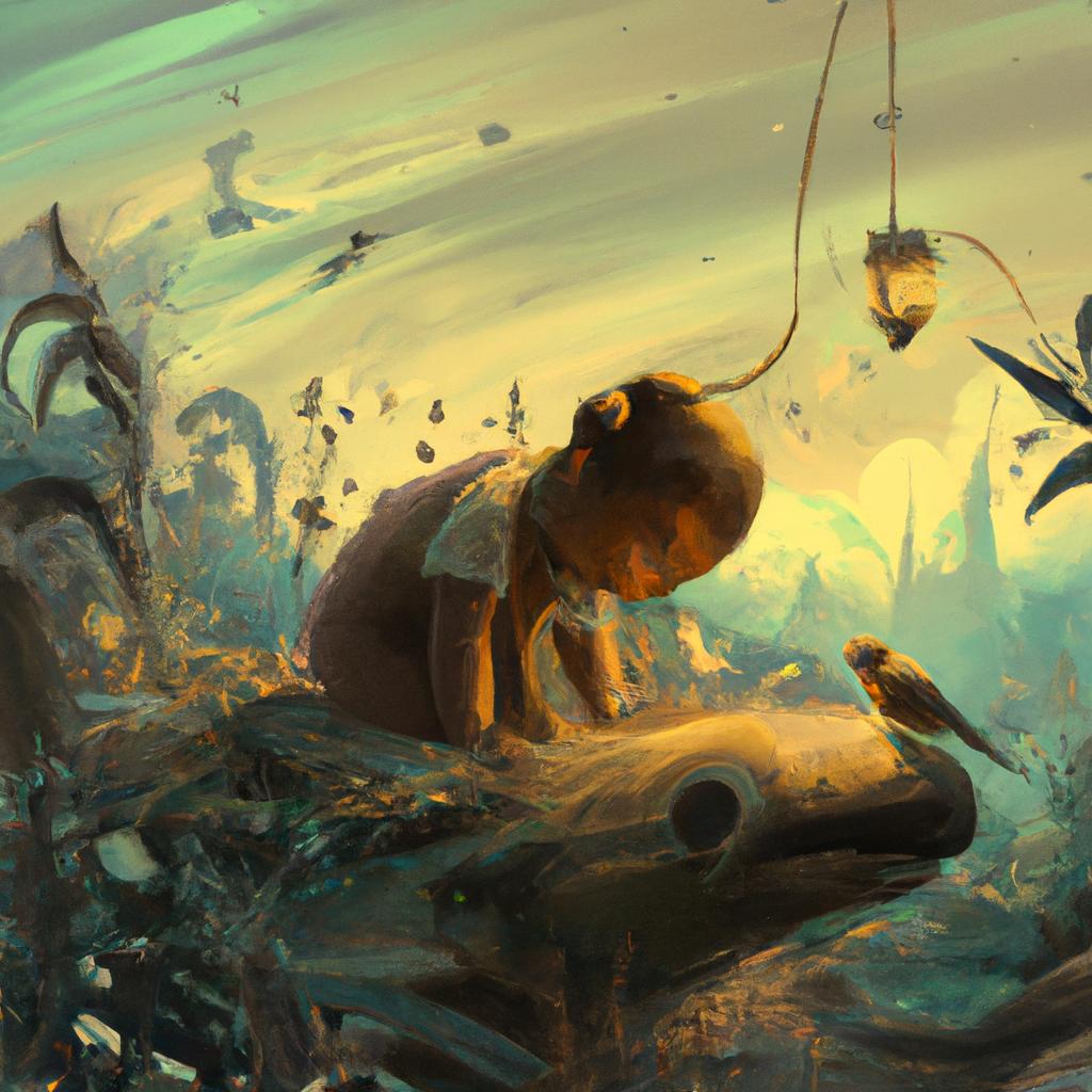 Imagem de capa do post "Descubra o Significado de Sonhar com Criança e o Jogo do Bicho!" com um desenho digital
