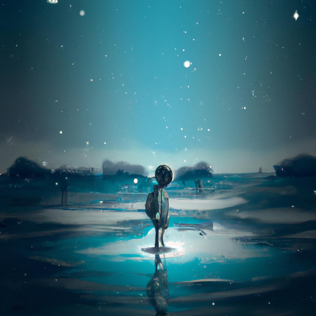 Imagem de capa do post "Descubra o Significado de Sonhar com Criança Perdida!" com um desenho digital