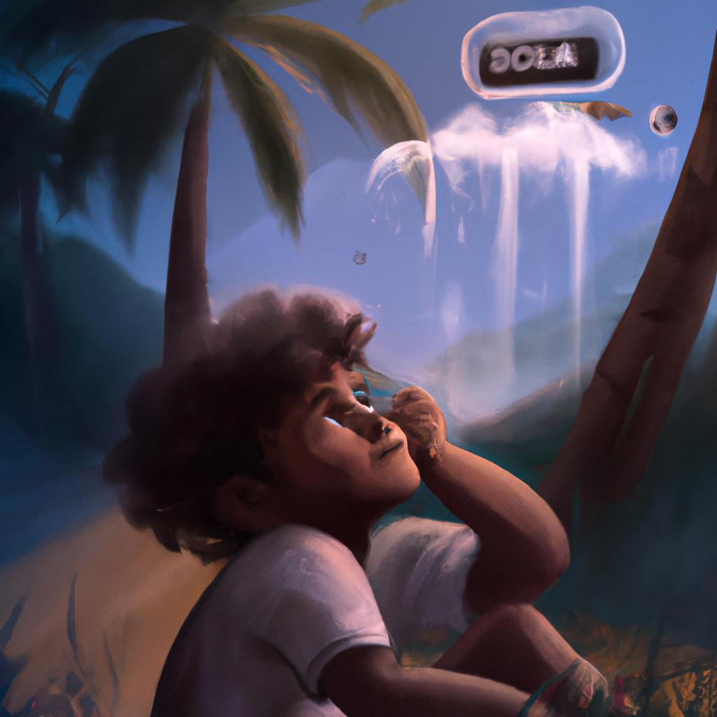 Imagem de capa do post "Descubra o Significado de Sonhar com Criança Suja de Coco!" com um desenho digital