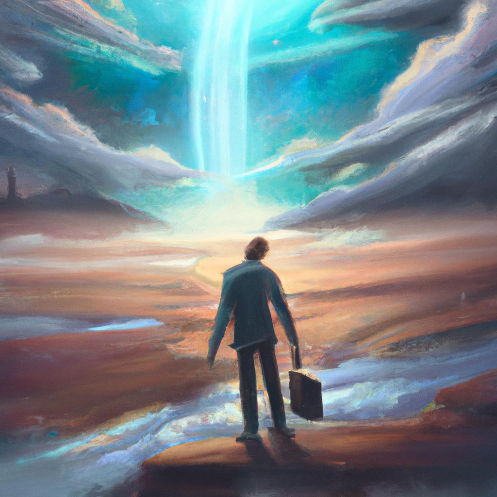 Imagem de capa do post "Significado de Sonhar com Culto Evangélico: Descubra o que Significa!" com um desenho digital