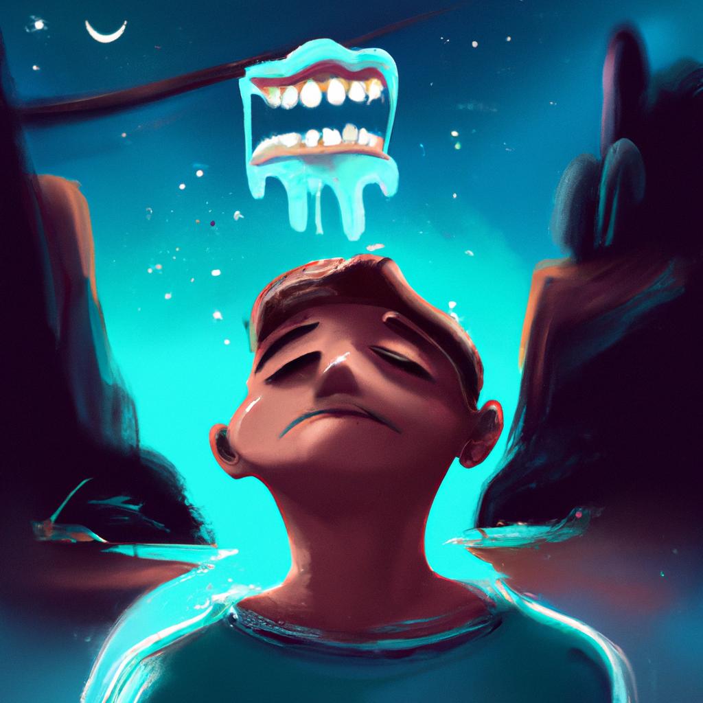 Imagem de capa do post Sonhar com Dente Torto: Um Guia para Entender seu Significado! com um desenho digital