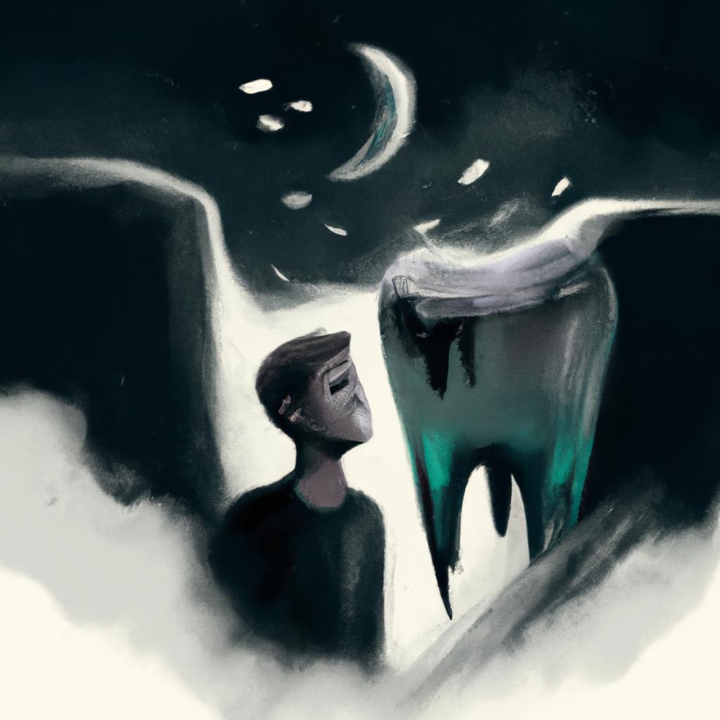 Imagem de capa do post Descubra o Significado de Sonhar com Dente Furado e Preto! com um desenho digital