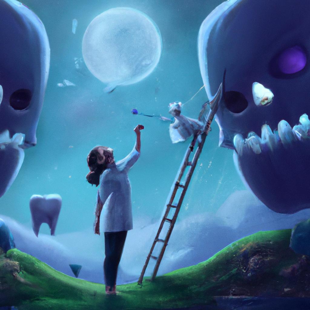 Imagem de capa do post Descubra o Significado de "Sonhar com Dentista Mexendo no Dente"! com um desenho digital