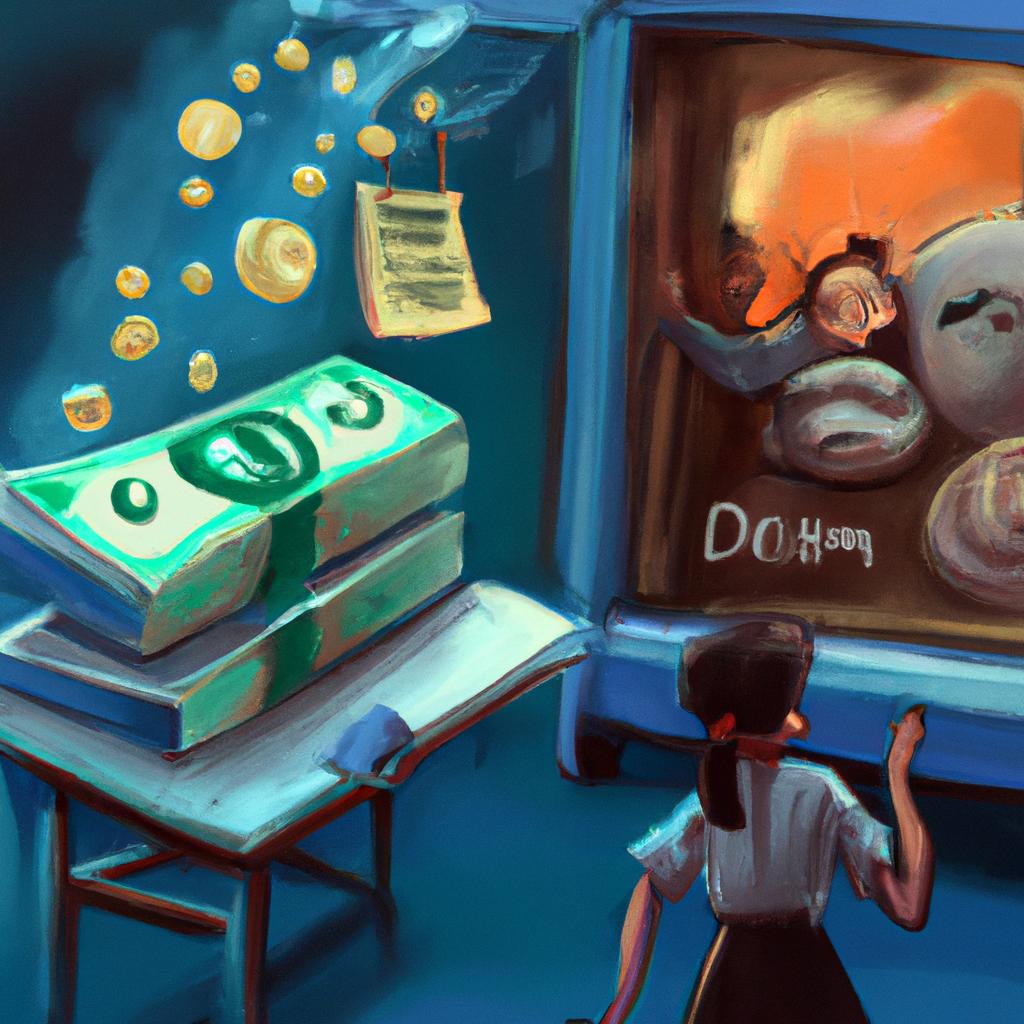 Imagem de capa do post Descubra o que Significa Sonhar com Depósito de Dinheiro! com um desenho digital
