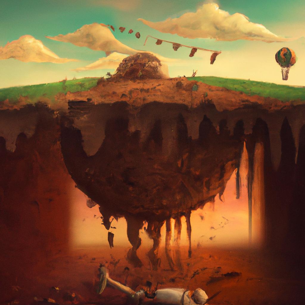 Imagem de capa do post Descubra o Significado de Sonhar com Deslizamento de Barro! com um desenho digital
