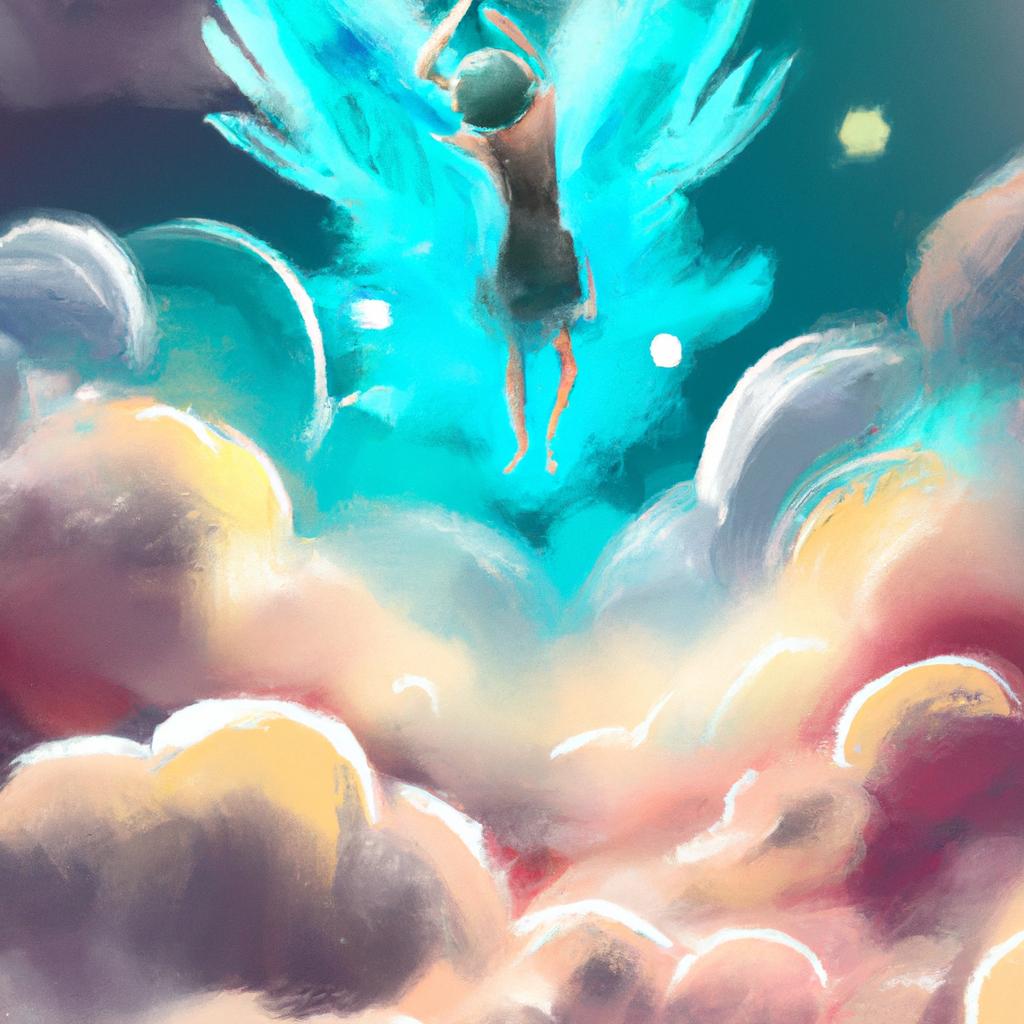 sonhar com deus nas nuvens3