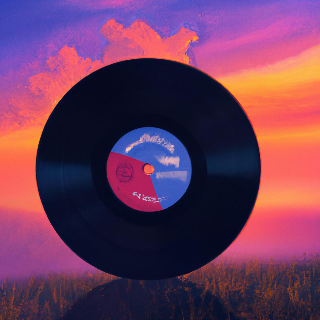 Imagem de capa do post Descubra o Significado de Sonhar com Disco de Vinil! com um desenho digital