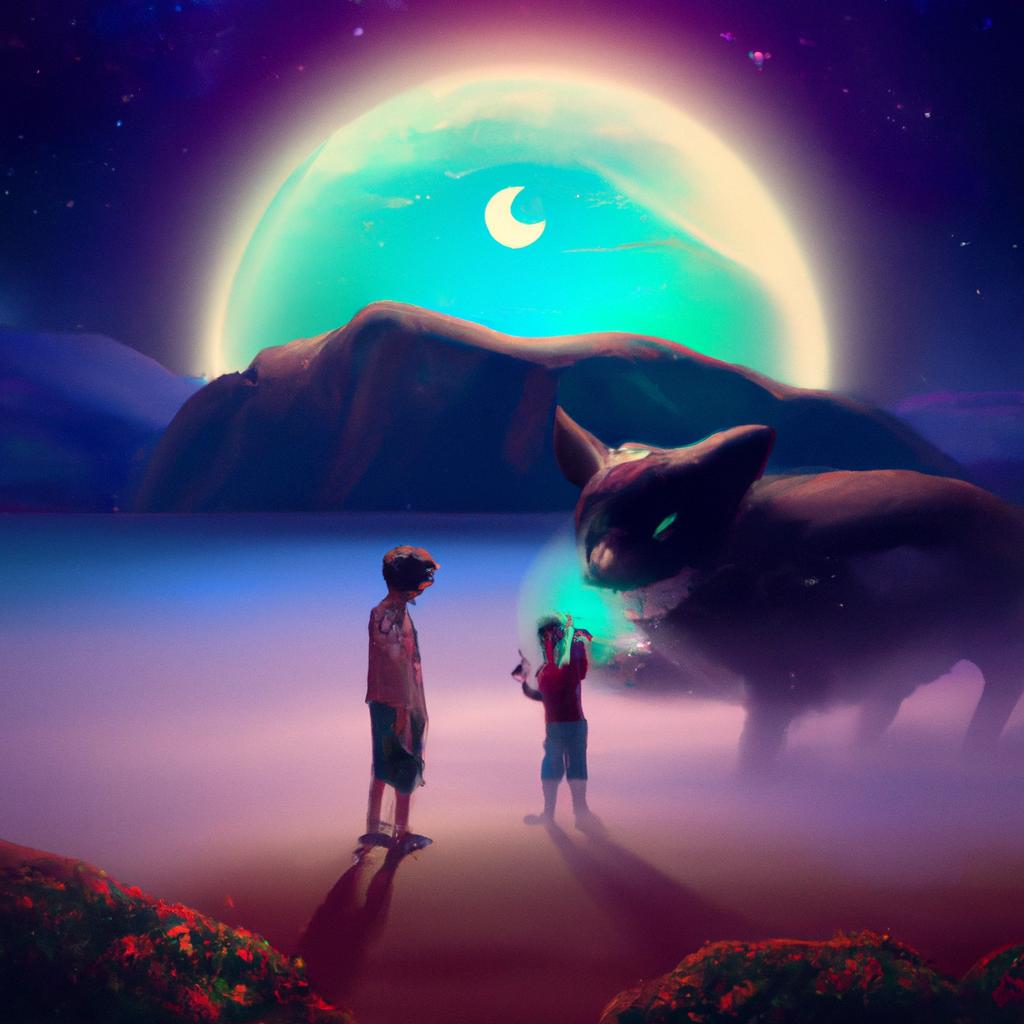 Imagem de capa do post "Descubra o Significado da Sua Sorte no Jogo do Bicho ao Sonhar com Discussão!" com um desenho digital